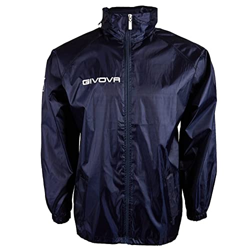 Givova Unisex Rain Basico Steppjacke, Blau, M-L EU Givova Unisex Rain Basico Steppjacke, Blau, M-L EU von Givova