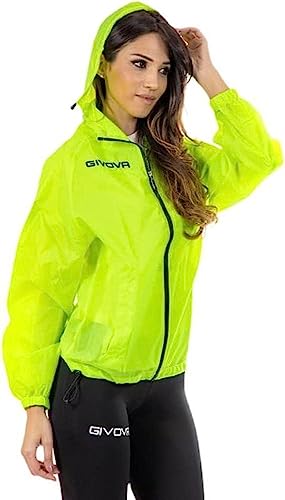 Givova Unisex Rain Basico Weste, gelb fluo, M Givova Unisex Rain Basico Weste, gelb fluo, M von Givova