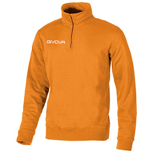 Givova, technisches hemd (half zip), orange, 3XS von Givova