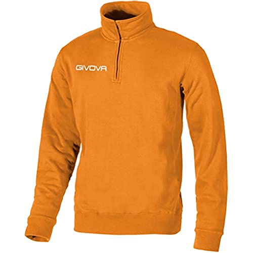 Givova, technisches hemd (half zip), orange, XL von Givova