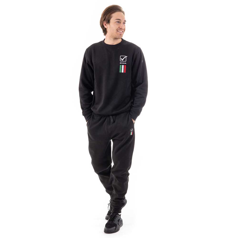 Givova 100 Tracksuit Schwarz 8-10 Years Junge von Givova