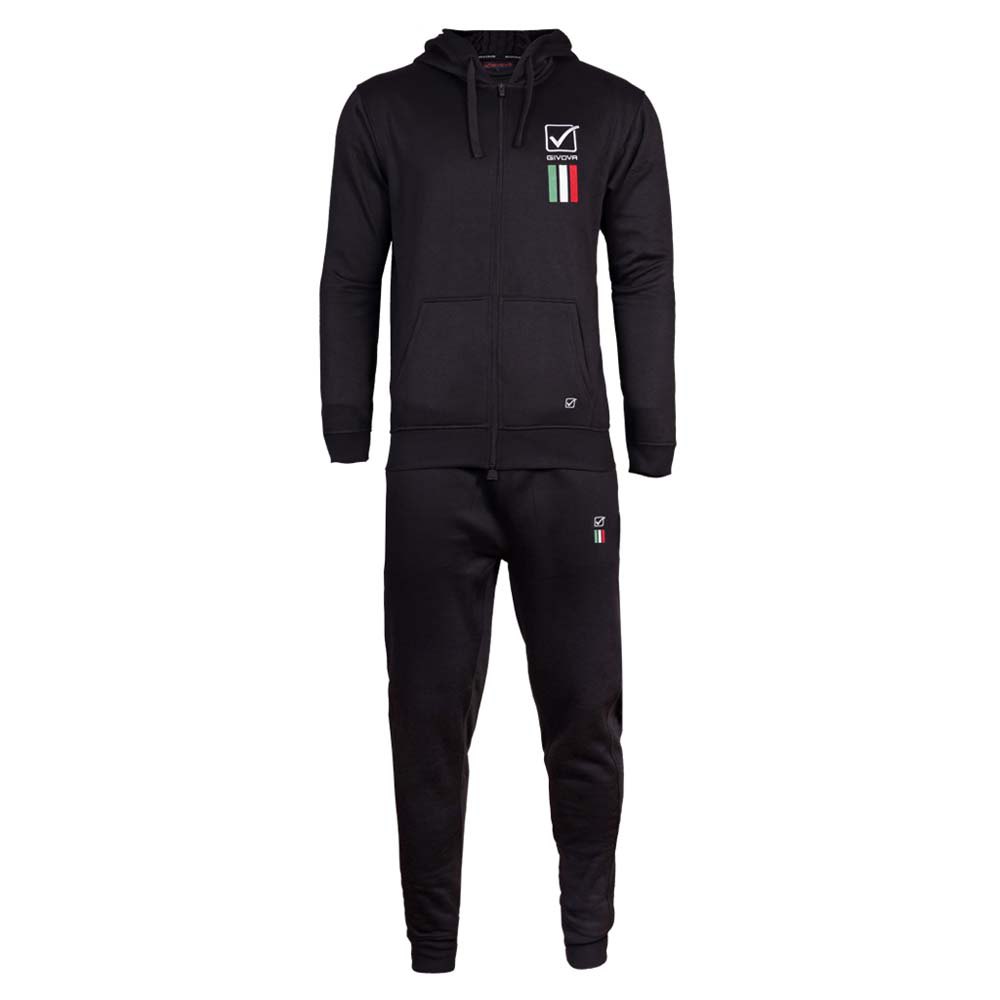 Givova 101 Track Suit Schwarz M Mann von Givova