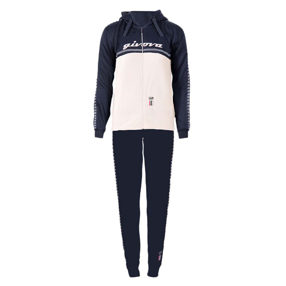 Givova 101 Tracksuit Weiß,Blau L Frau Givova 101 Tracksuit Weiß,Blau L Frau von Givova
