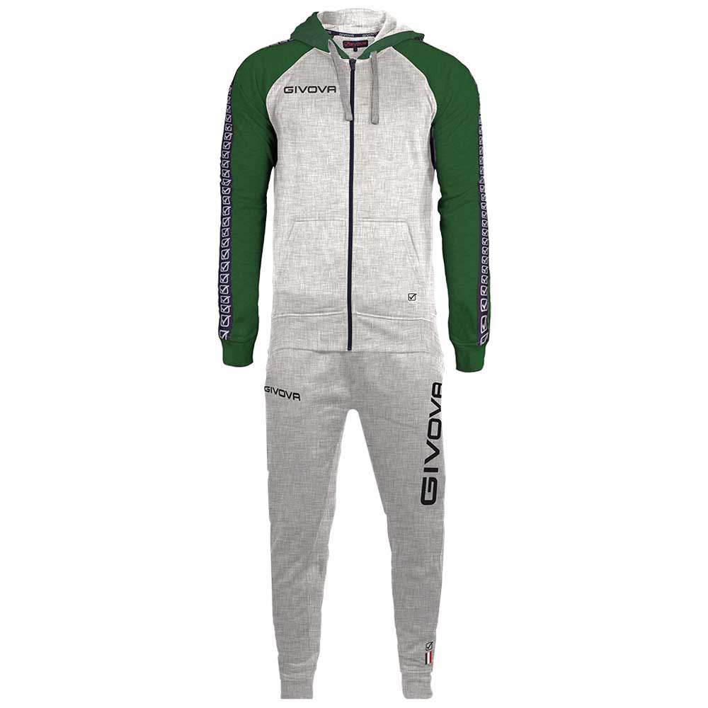 Givova 103 Tracksuit Grau 3XL Mann Givova 103 Tracksuit Grau 3XL Mann von Givova