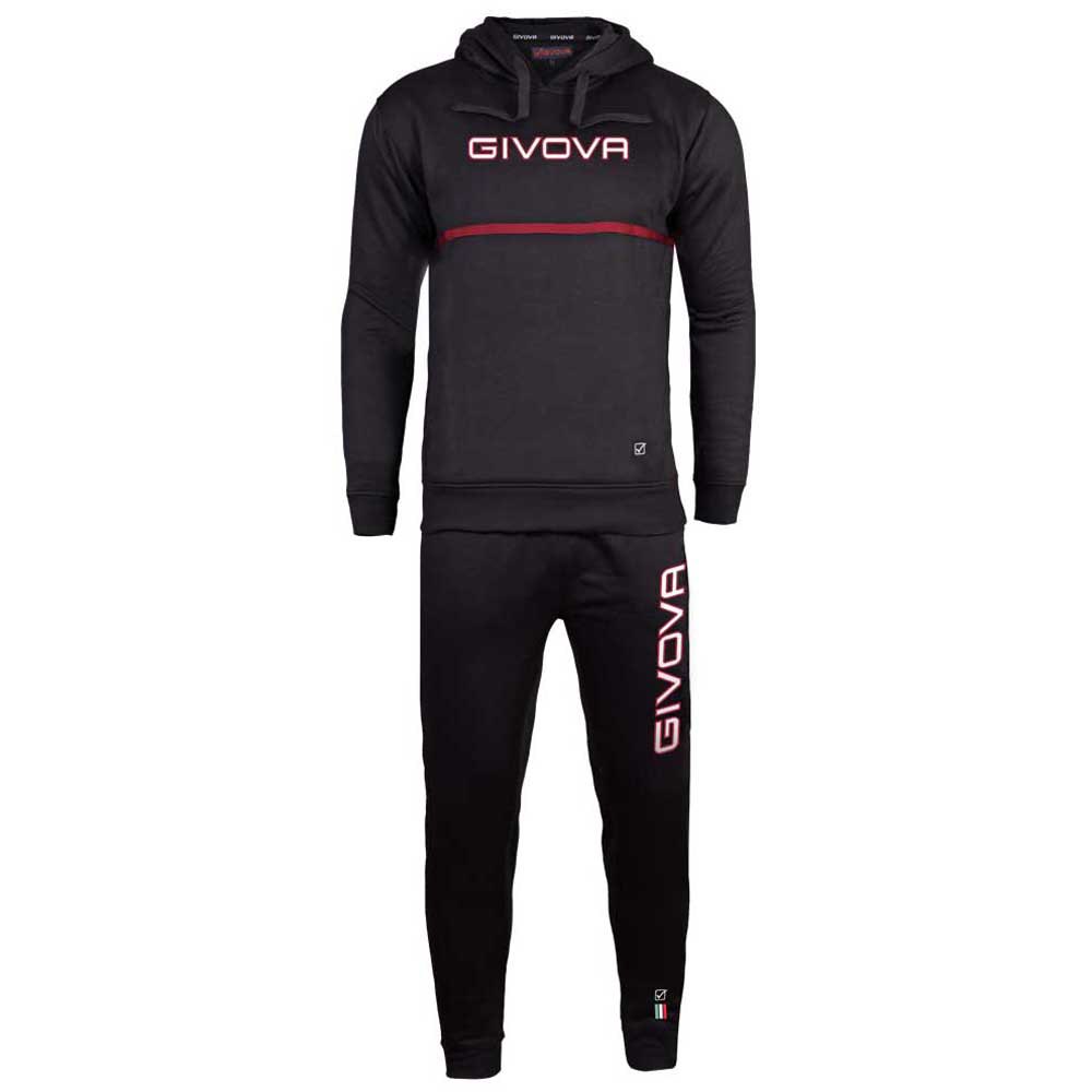 Givova 106 Track Suit Schwarz 2XL Mann von Givova