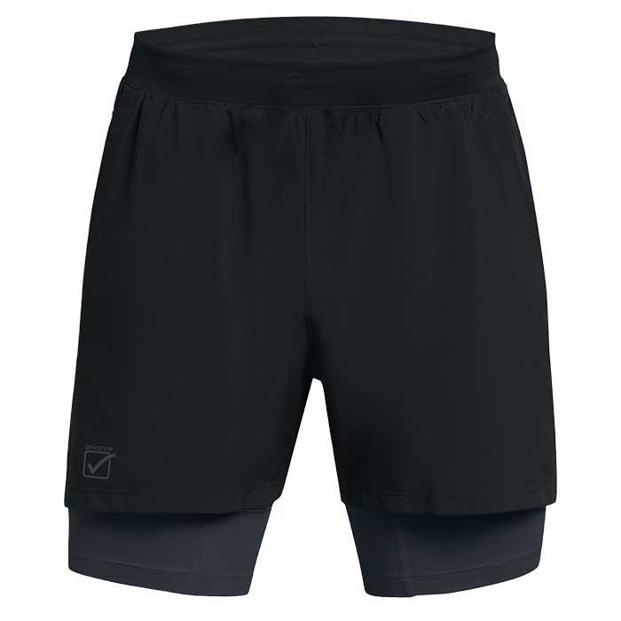 Givova 2 In 1 Shorts Schwarz L Mann Givova 2 In 1 Shorts Schwarz L Mann von Givova