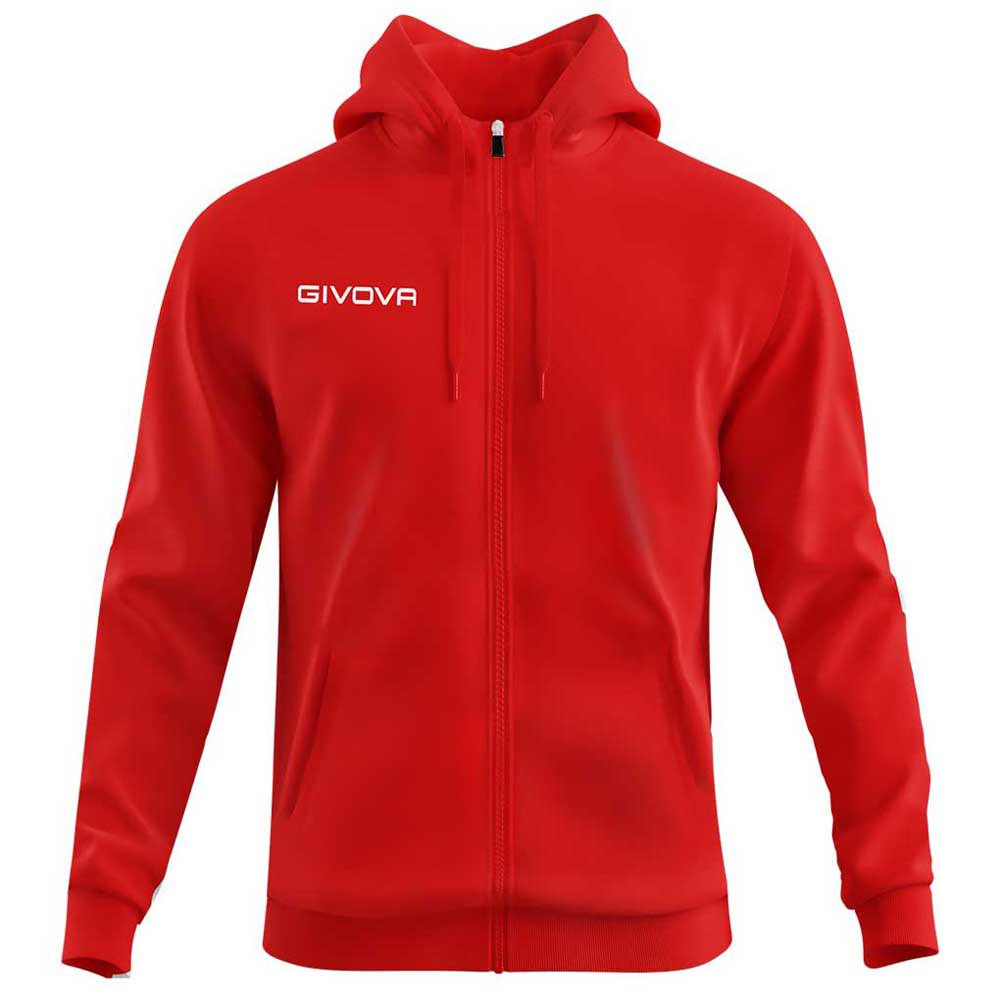 Givova 500 Full Zip Sweatshirt Rot S Mann Givova 500 Full Zip Sweatshirt Rot S Mann von Givova