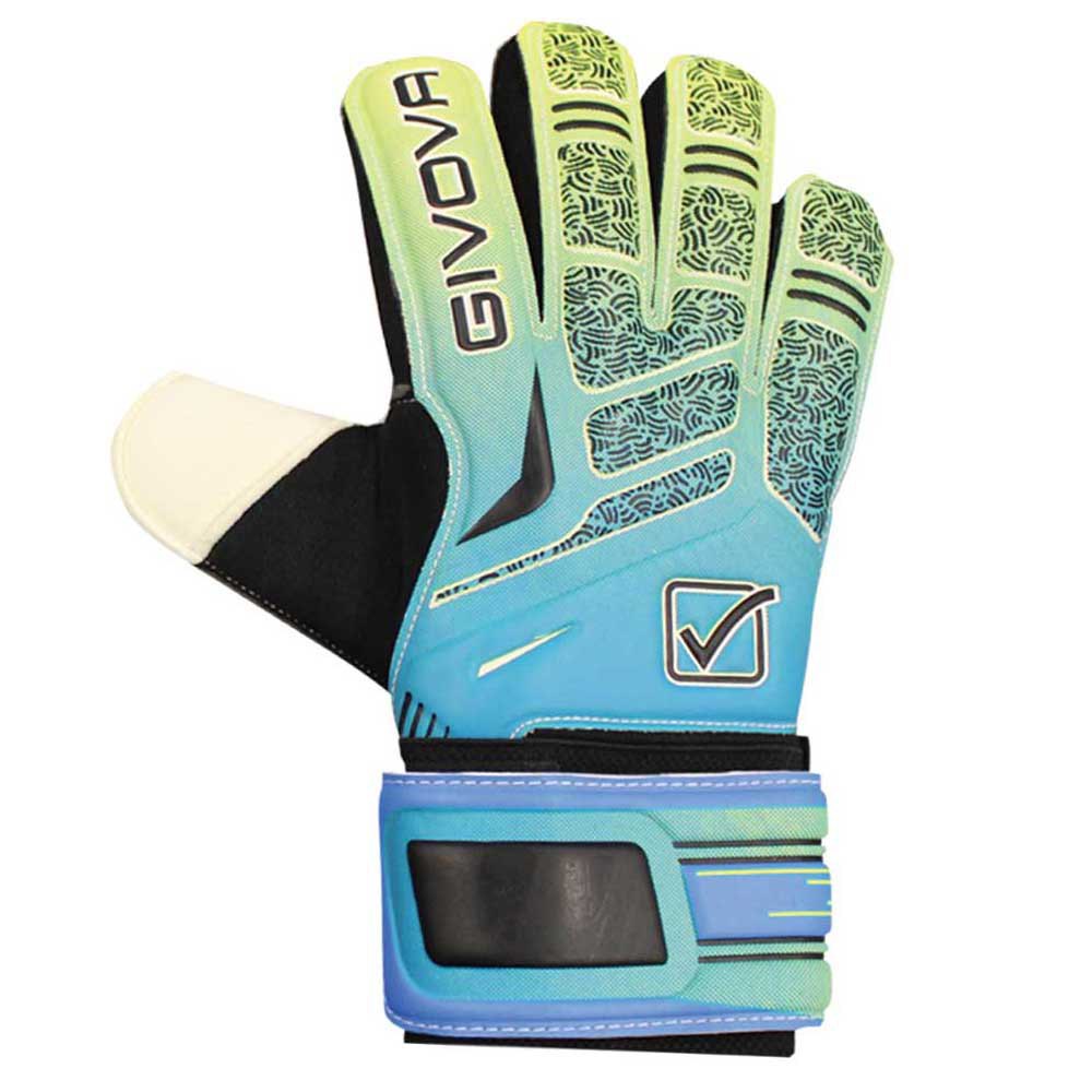 Givova Artiglio Goalkeeper Gloves Gelb,Blau 11 von Givova