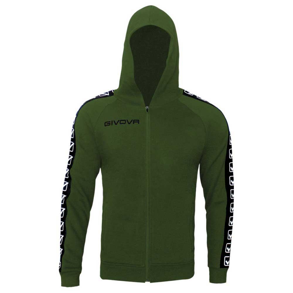 Givova Band Full Zip Sweatshirt Grün XL Mann von Givova