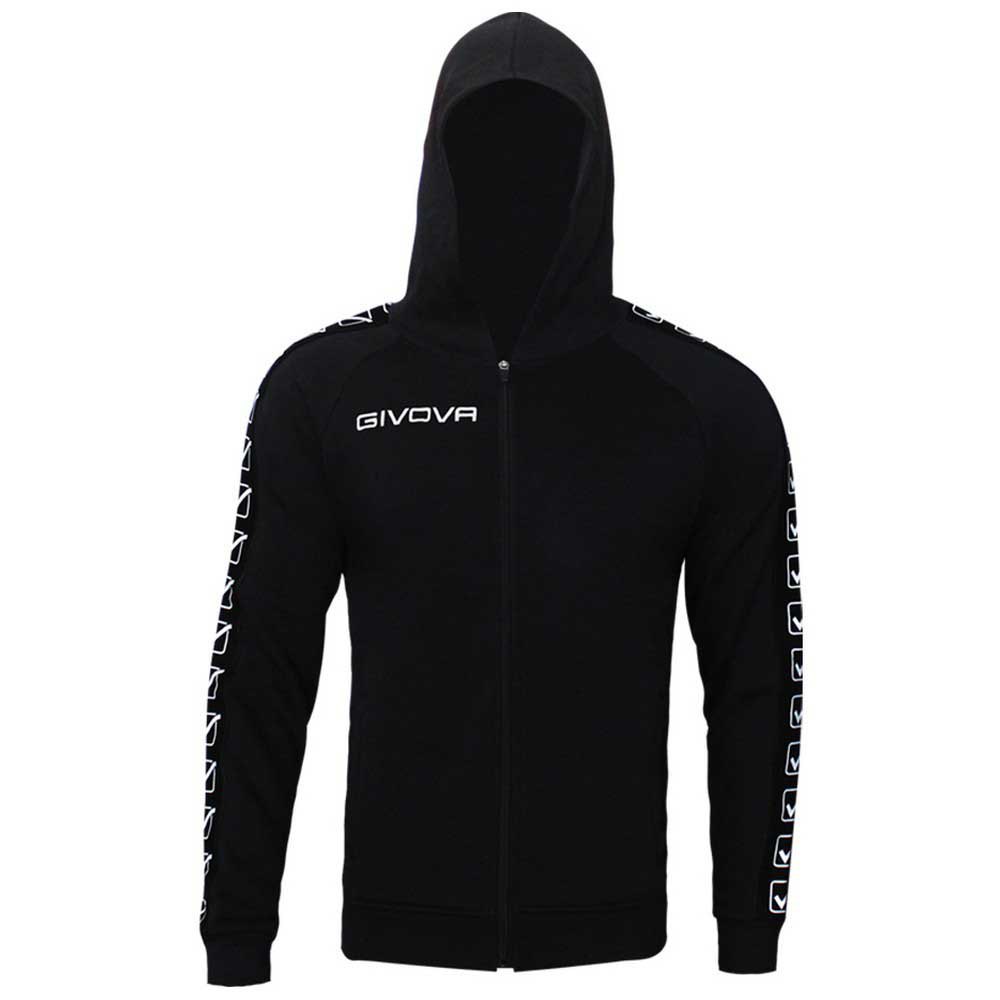 Givova Band Full Zip Sweatshirt Schwarz M Mann Givova Band Full Zip Sweatshirt Schwarz M Mann von Givova