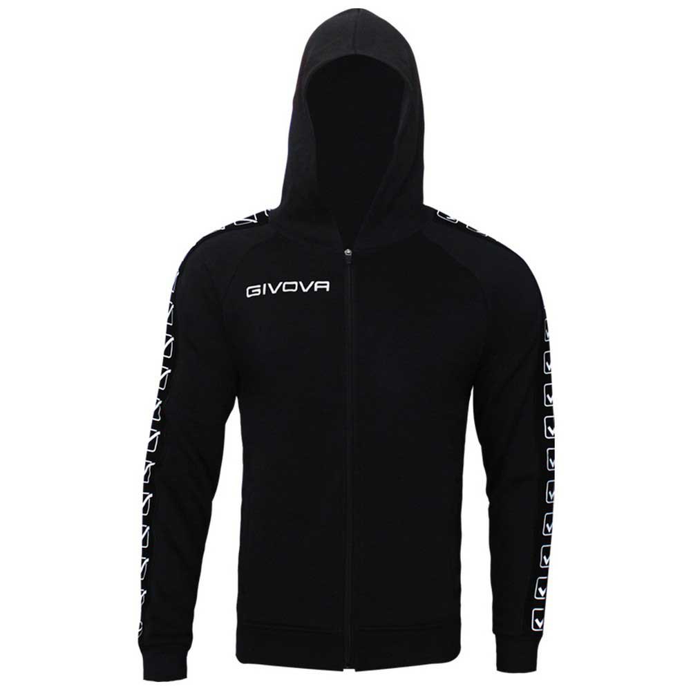 Givova Band Full Zip Sweatshirt Schwarz M Mann von Givova