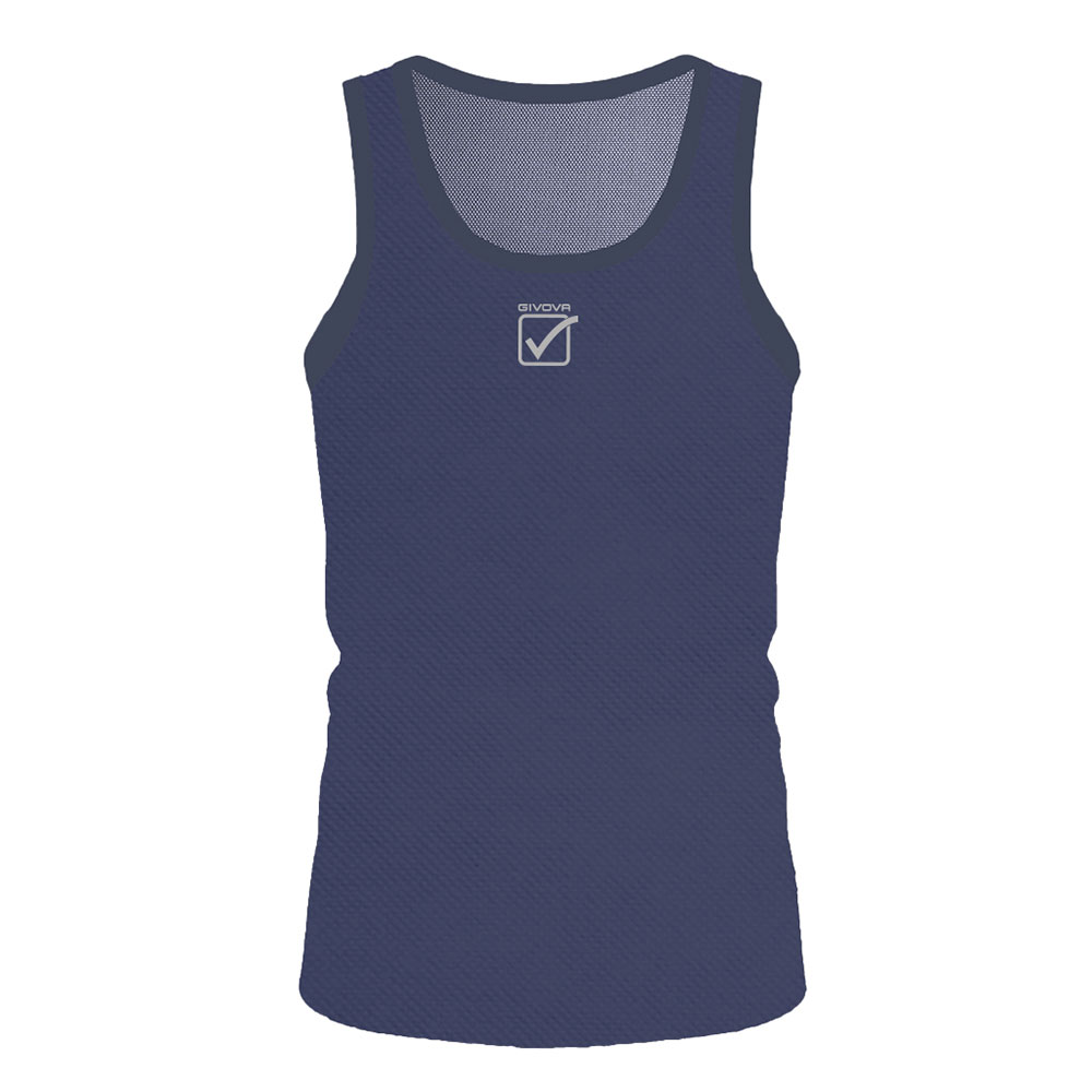 Givova Basic Sleeveless T-shirt Blau XL Frau Givova Basic Sleeveless T-shirt Blau XL Frau von Givova
