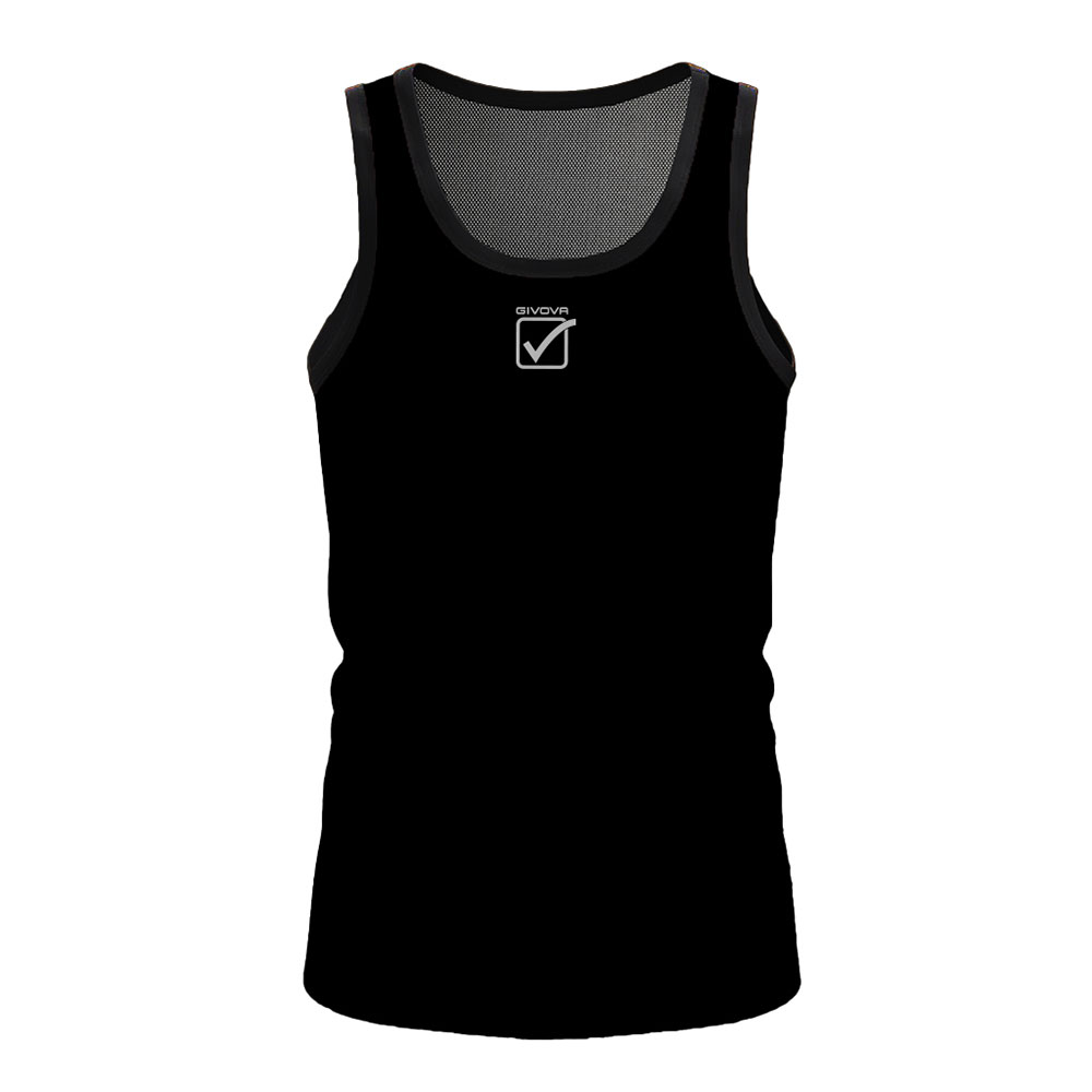 Givova Basic Sleeveless T-shirt Schwarz L Frau Givova Basic Sleeveless T-shirt Schwarz L Frau von Givova