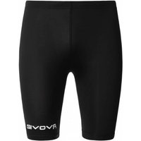 Givova Bermuda Skin Compression Tights Radlerhose schwarz von Givova