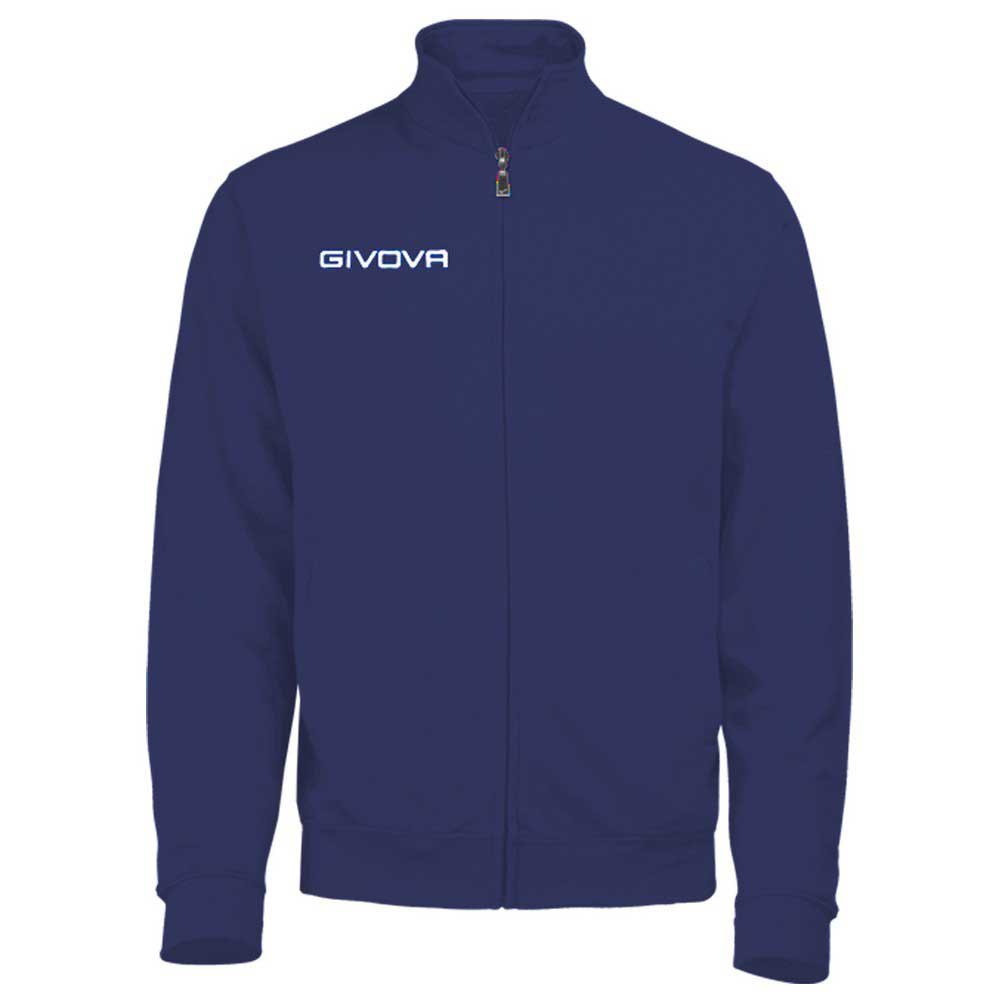 Givova Citta´ Full Zip Sweatshirt Blau 2XL Mann Givova Citta´ Full Zip Sweatshirt Blau 2XL Mann von Givova