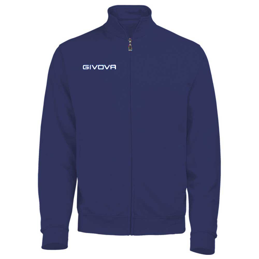 Givova Citta´ Full Zip Sweatshirt Blau M Mann von Givova