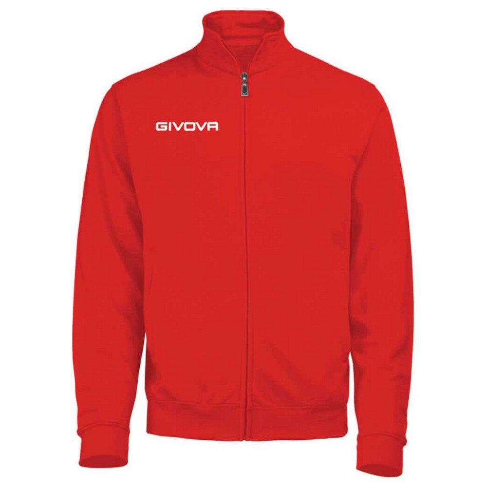 Givova Citta´ Full Zip Sweatshirt Rot S Mann Givova Citta´ Full Zip Sweatshirt Rot S Mann von Givova