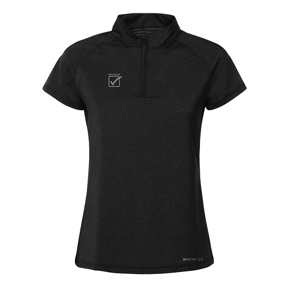 Givova Corea Short Sleeve T-shirt Schwarz S Frau Givova Corea Short Sleeve T-shirt Schwarz S Frau von Givova