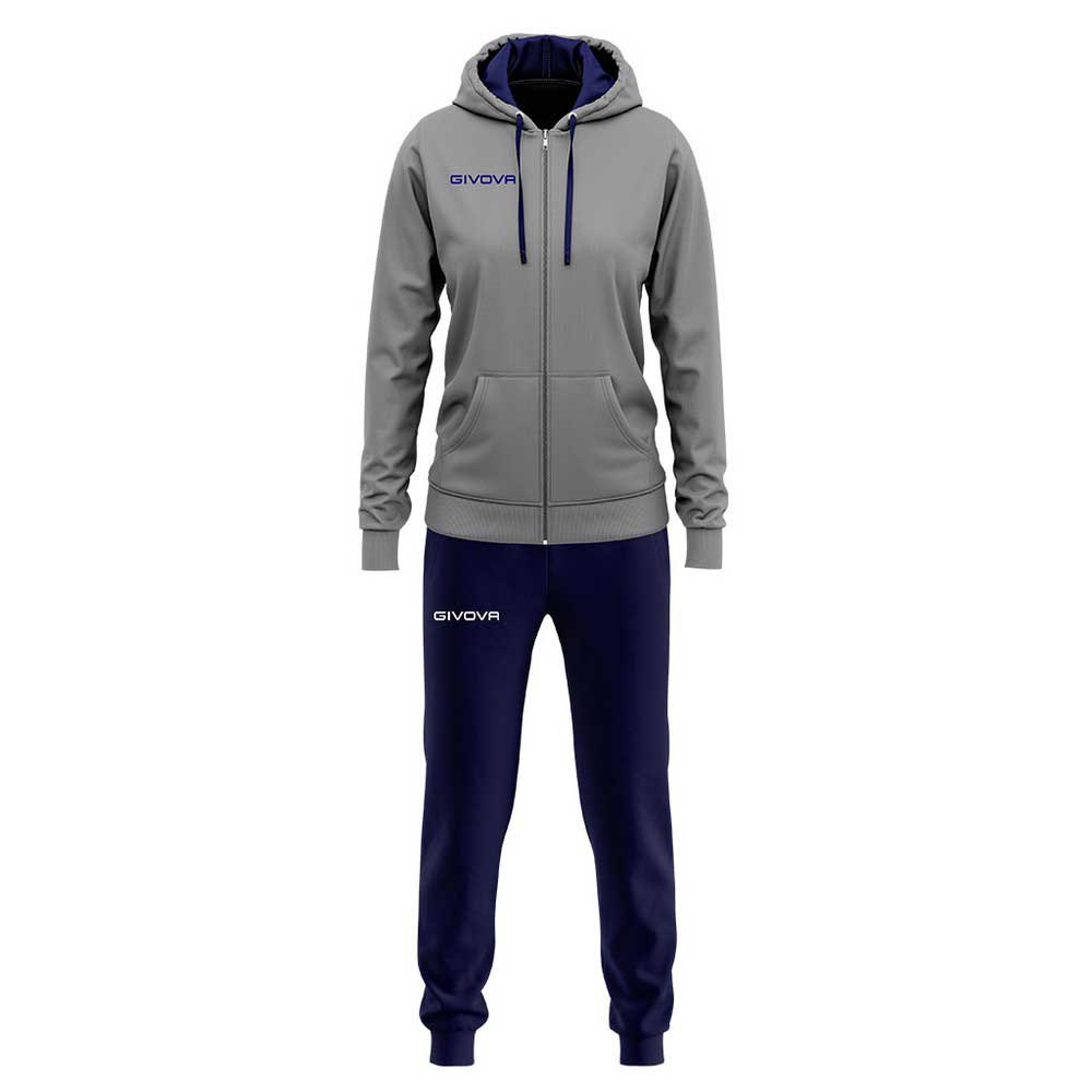 Givova Donna Tracksuit Blau,Grau 8-10 Years Frau von Givova