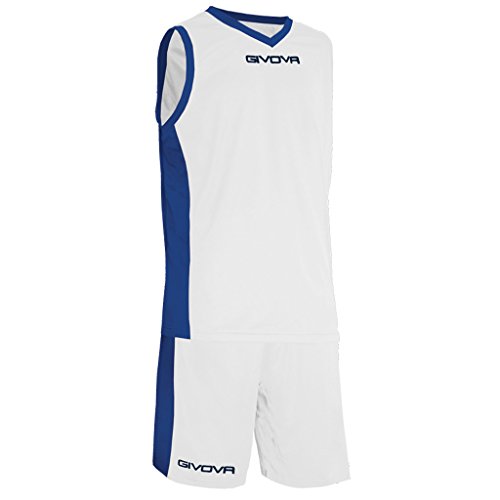 Givova - Ensemble Basket POWER Blanc / Bleu Marine Taille - XS Givova - Ensemble Basket POWER Blanc / Bleu Marine Taille - XS von Givova