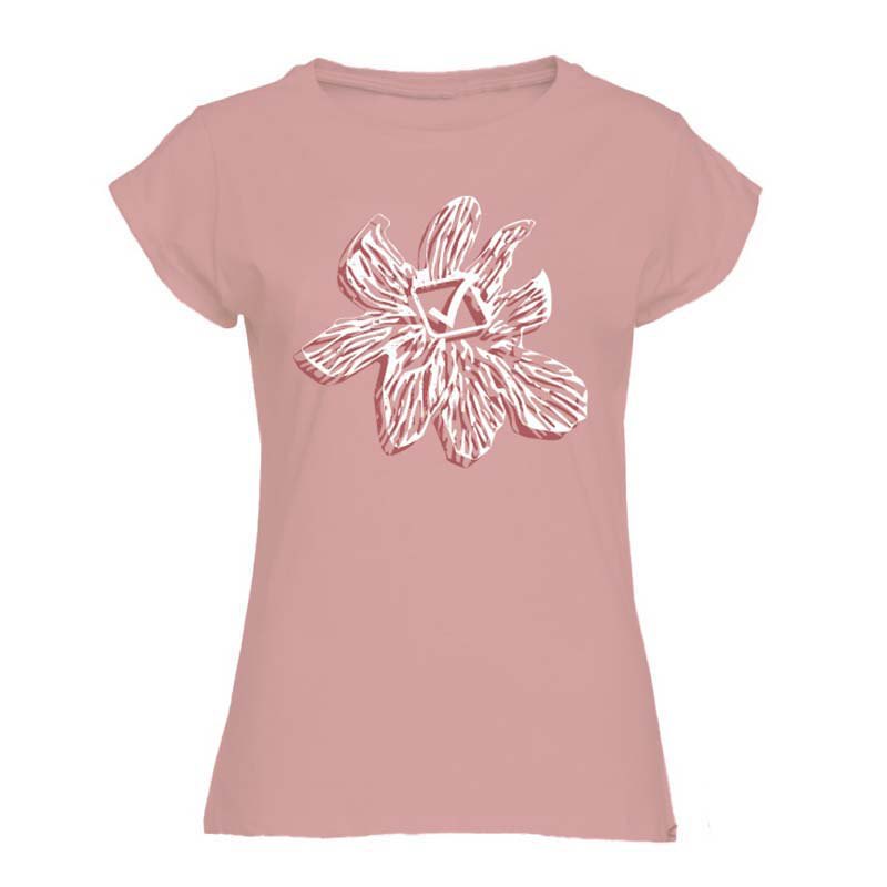 Givova Floral Short Sleeve T-shirt Rosa S Frau Givova Floral Short Sleeve T-shirt Rosa S Frau von Givova