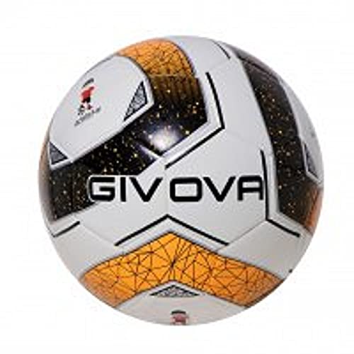 Givova Fußball Akademie Schule,5,Schwarz/Fluo Orange,Unisex von Givova