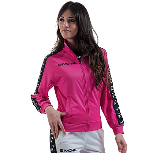 Givova Giacca Tricot Band Jacke, Herren, Rosa, 2XL Givova Giacca Tricot Band Jacke, Herren, Rosa, 2XL von Givova