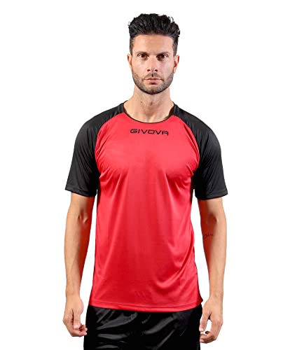 Givova Corpus 3 Elastisches Ärmel-Unterhemd M/L T-Shirt, Rot, XXS Givova Corpus 3 Elastisches Ärmel-Unterhemd M/L T-Shirt, Rot, XXS von Givova