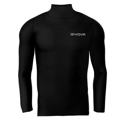 Givova Herren Corpus Elastisches Rollkragen Unterhemd M/L Unterw sche, Schwarz, XL EU Givova Herren Corpus Elastisches Rollkragen Unterhemd M/L Unterw sche, Schwarz, XL EU von Givova