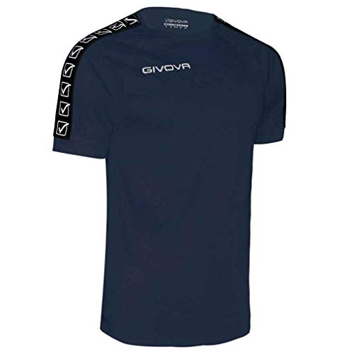 GIVOVA Herren Hemd T-Shirt Poly Band, blau, 2XS, BA02_1 GIVOVA Herren Hemd T-Shirt Poly Band, blau, 2XS, BA02_1 von Givova