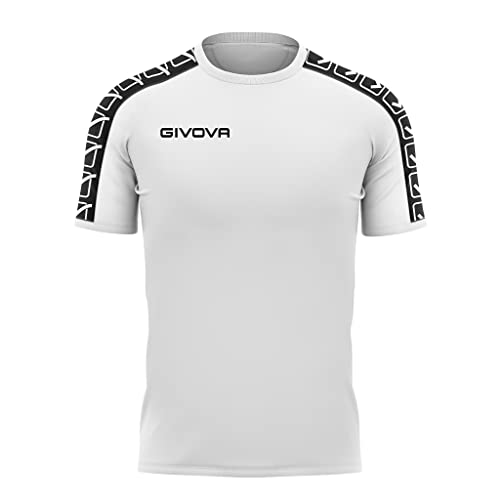 Givova Herren T-shirt Poly Band Hemd, Weiß, M EU Givova Herren T-shirt Poly Band Hemd, Weiß, M EU von Givova