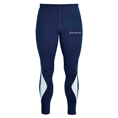 Givova Herren Lange Laufhose-lr03 Hose, Blau, L EU Givova Herren Lange Laufhose-lr03 Hose, Blau, L EU von Givova