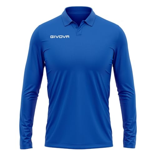 Givova Herren Ma004-0002-l Polohemd, Hellblau, L Givova Herren Ma004-0002-l Polohemd, Hellblau, L von Givova