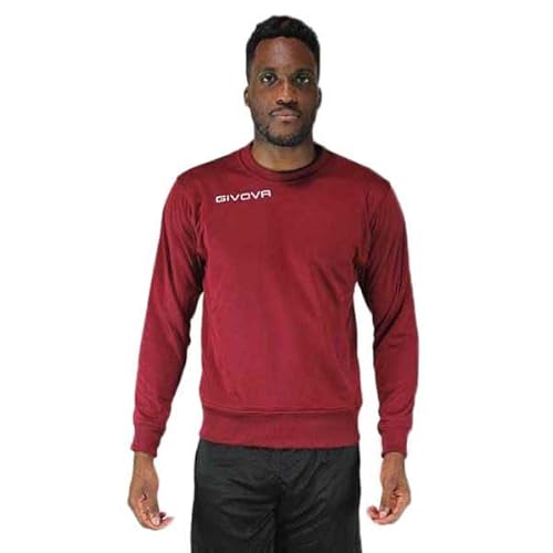 Givova Herren Maglia G/Collo One Sweatshirt, Rot, XXXXS Givova Herren Maglia G/Collo One Sweatshirt, Rot, XXXXS von Givova
