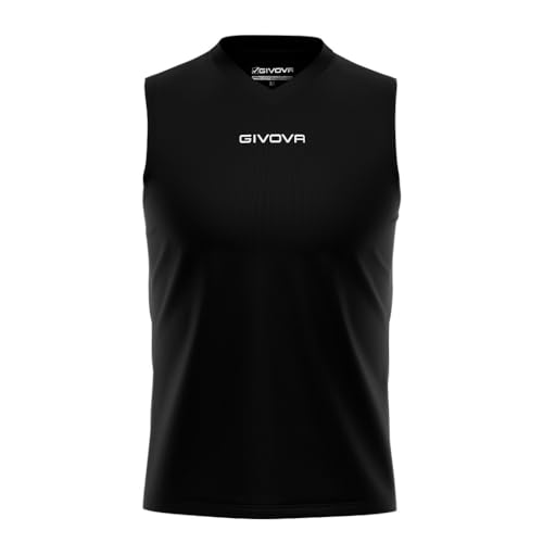 GIVOVA Herren Ärmellos Shirt Smanicato ONE, schwarz, M, MAC02 GIVOVA Herren Ärmellos Shirt Smanicato ONE, schwarz, M, MAC02 von Givova