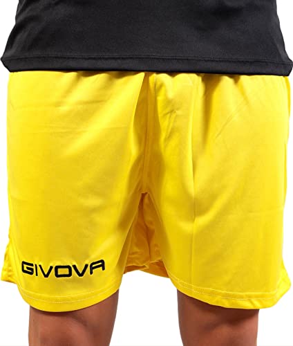 GIVOVA Herren Kurze Hose Short Capo, gelb, L, P018 von Givova