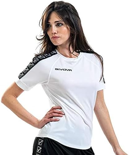 GIVOVA Herren T-Shirt Poly Band Hemd, weiß, L GIVOVA Herren T-Shirt Poly Band Hemd, weiß, L von Givova