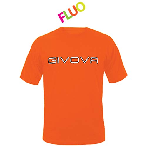 GIVOVA Herren Hemd T-Shirt Spot, orange, 5XS, MA008_1 von Givova