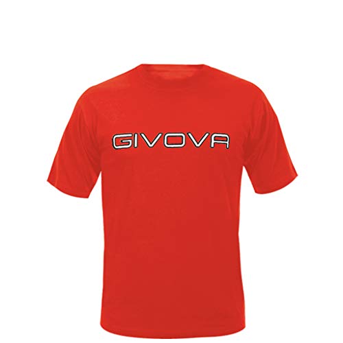GIVOVA Herren Hemd T-Shirt Spot, rot, S, MA008_1 GIVOVA Herren Hemd T-Shirt Spot, rot, S, MA008_1 von Givova