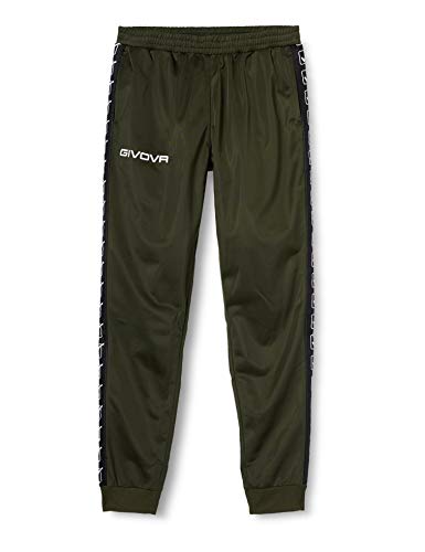 Givova Herren Tricot Hose, Grün, XXS Givova Herren Tricot Hose, Grün, XXS von Givova