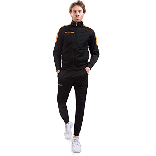 GIVOVA Herren Sportoutfit TUTA REVOLUTION FLUO, mehrfarbig, L, TR033F_1 von Givova