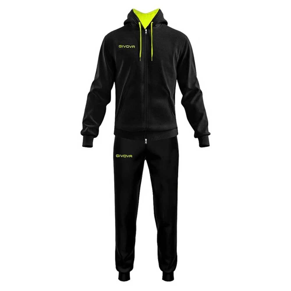Givova King 4 Seasons Tracksuit Schwarz 10-12 Years Junge Givova King 4 Seasons Tracksuit Schwarz 10-12 Years Junge von Givova