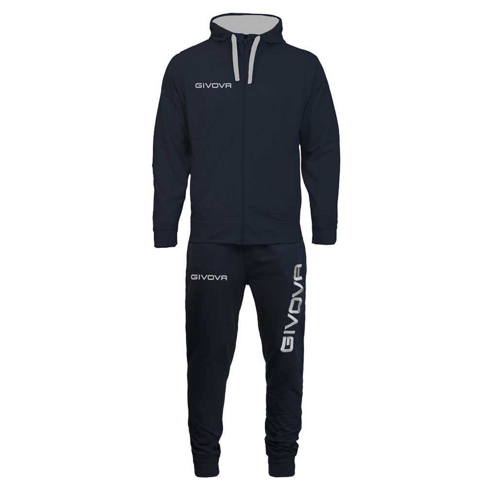 Givova King Cotone Terry Poker Tracksuit Blau S Mann Givova King Cotone Terry Poker Tracksuit Blau S Mann von Givova