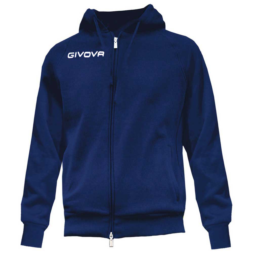 Givova King Full Zip Sweatshirt Blau XL Mann von Givova