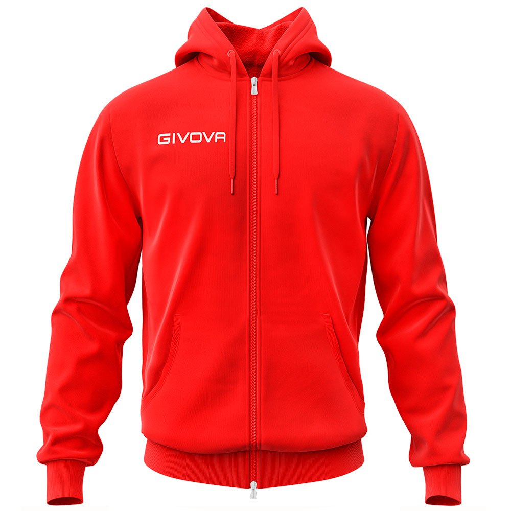 Givova King Full Zip Sweatshirt Rot L Mann Givova King Full Zip Sweatshirt Rot L Mann von Givova