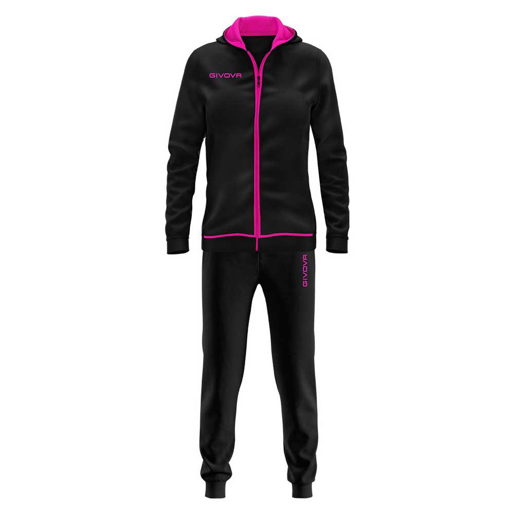 Givova King Star Track Suit Schwarz 10-12 Years Frau von Givova