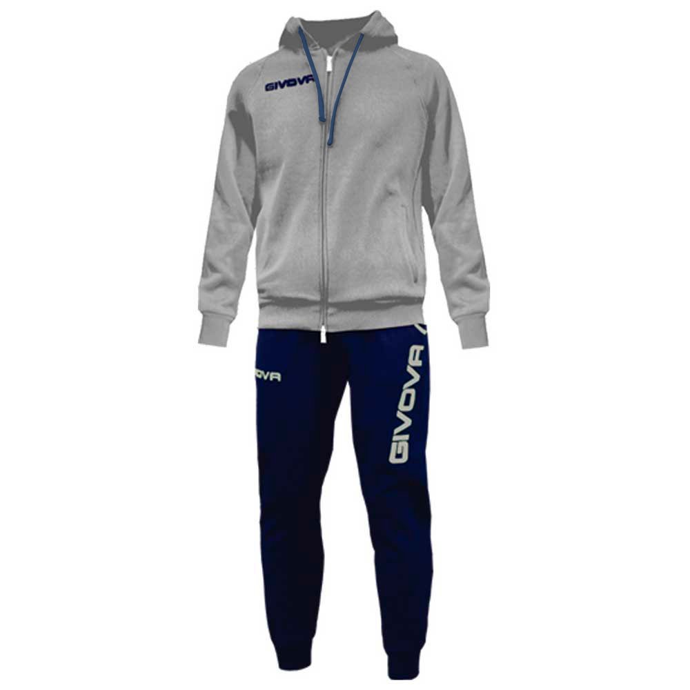 Givova King Tracksuit Blau,Grau 2XL Mann Givova King Tracksuit Blau,Grau 2XL Mann von Givova