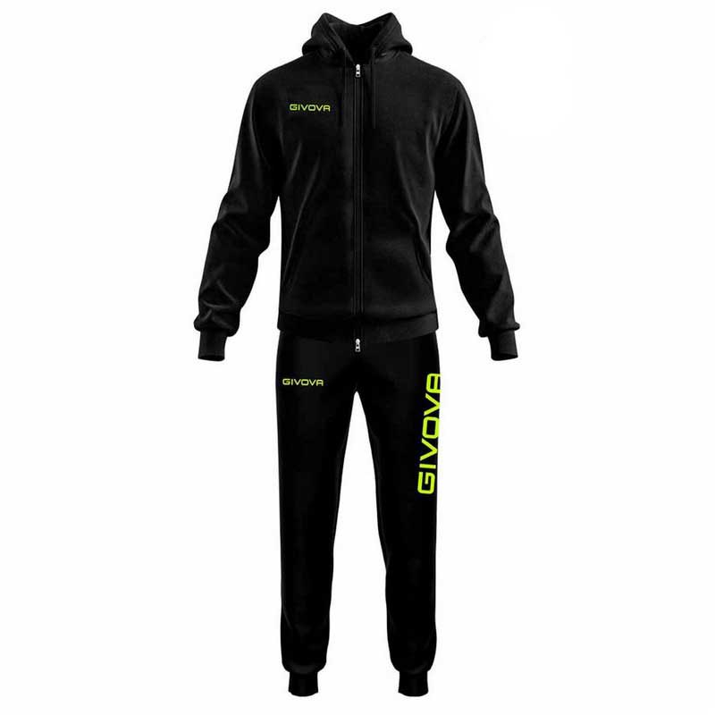 Givova King Track Suit Schwarz 10-12 Years Mann von Givova