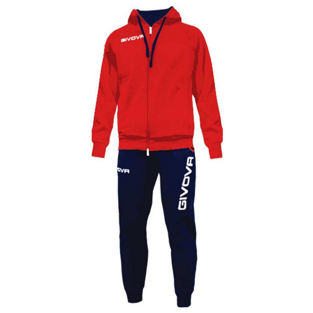 Givova King Tracksuit Rot,Blau 2XL Mann Givova King Tracksuit Rot,Blau 2XL Mann von Givova