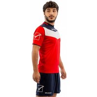 Givova Kit Campo Set Trikot + Shorts schwarz/rot von Givova